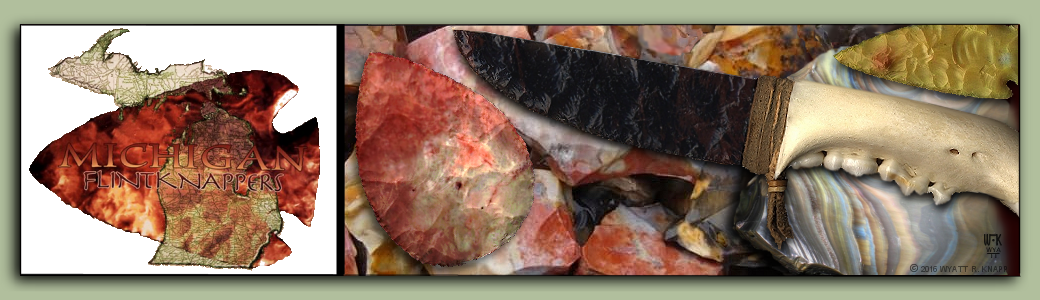 Michigan Flintknappers Banner